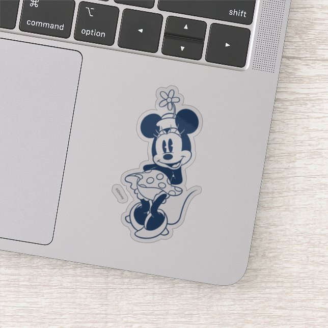 Classic Minnie | Blue Hue with Flower Sticker (Detail)