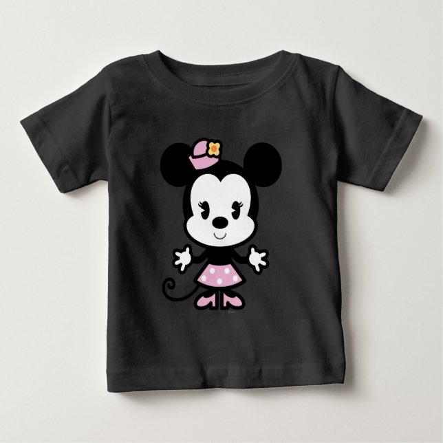 Classic Minnie | Cartoon Baby T-Shirt (Front)