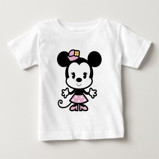 Classic Minnie | Cartoon Baby T-Shirt (Front)