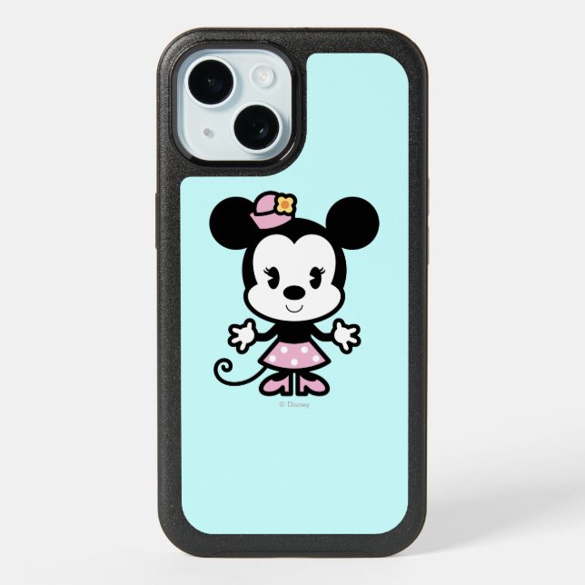 Classic Minnie | Cartoon iPhone 15 Case (Back)