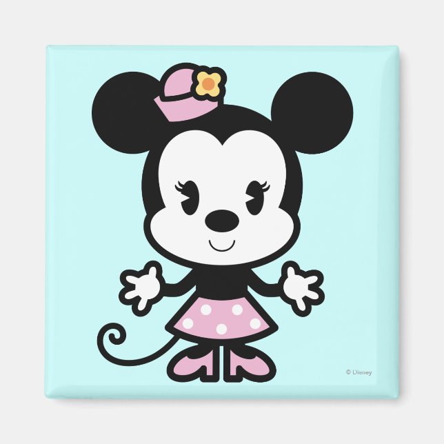Classic Minnie | Cartoon Magnet (Front)