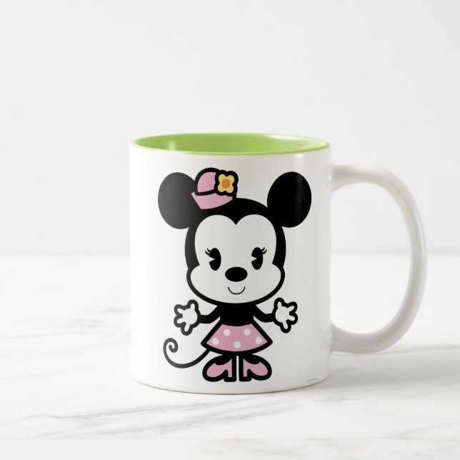 Classic Minnie | Cartoon Two-Tone Coffee Mug (Right)