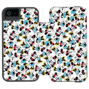 Classic Minnie   Cute Wallet Case For iPhone SE/5/5s