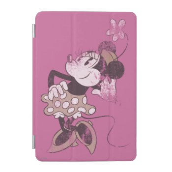 Classic Minnie | Distressed Ipad Mini Cover by MickeyAndFriends at Zazzle