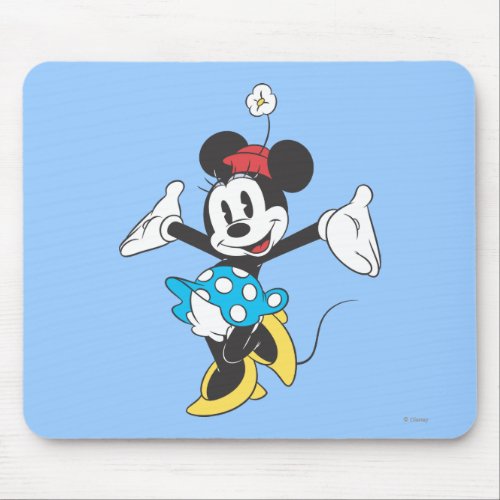 Classic Minnie  Excited Mouse Pad