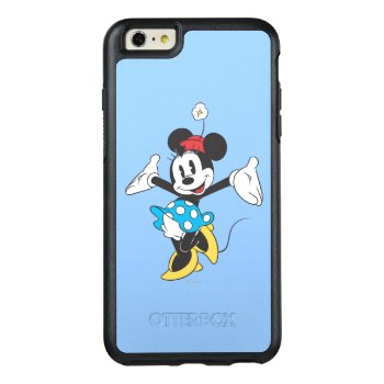 Classic Minnie | Excited Otterbox Iphone 6/6s Plus Case by MickeyAndFriends at Zazzle