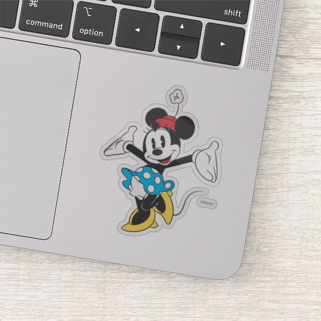 Classic Minnie | Excited Sticker (Detail)
