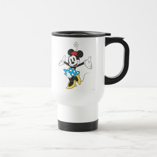 Classic Minnie | Excited Travel Mug (Right)