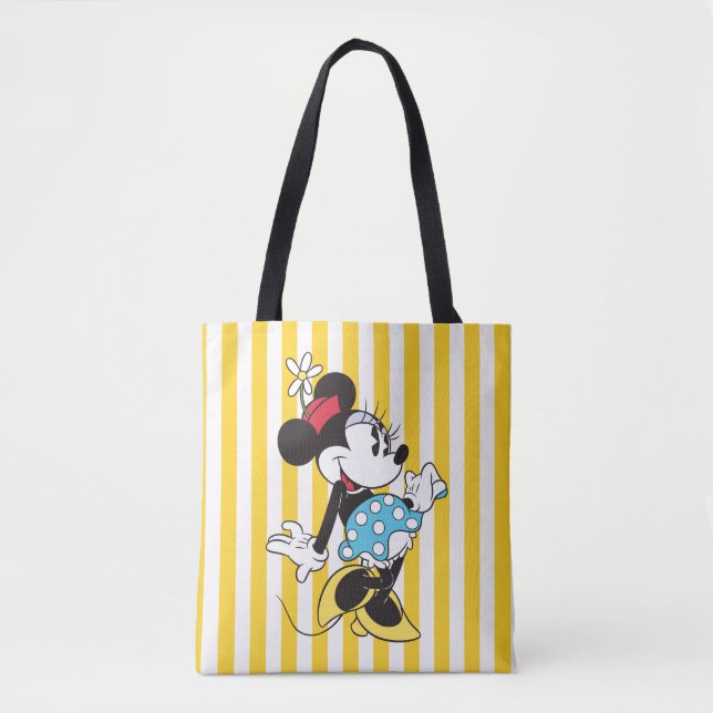 Classic Minnie | Flower Tote Bag (Front)