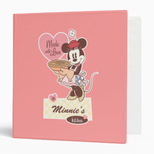 Classic Minnie   Kitchen Binder