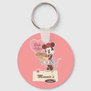 Classic Minnie | Kitchen Keychain by MickeyAndFriends at Zazzle