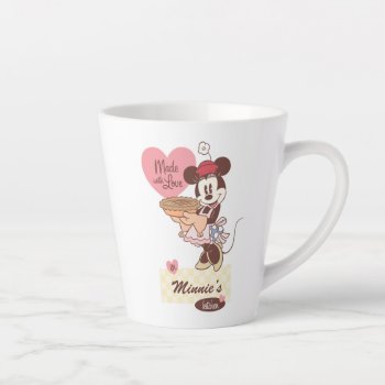 Classic Minnie | Kitchen Latte Mug by MickeyAndFriends at Zazzle