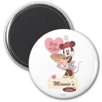 Classic Minnie | Kitchen Magnet by MickeyAndFriends at Zazzle