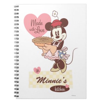 Classic Minnie | Kitchen Notebook by MickeyAndFriends at Zazzle