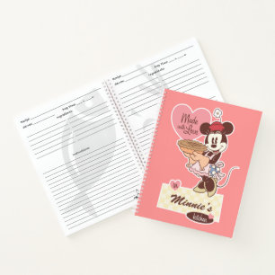 Classic Minnie Kitchen Recipe Notebook