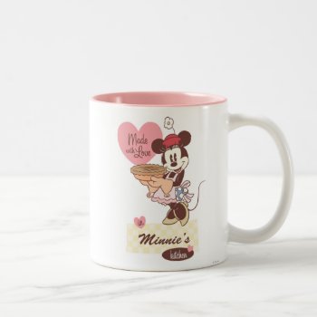 Classic Minnie | Kitchen Two-tone Coffee Mug by MickeyAndFriends at Zazzle
