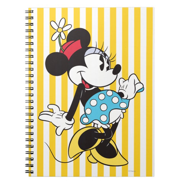 Classic Minnie Mouse 3 Notebook (Front)