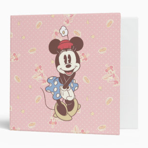 Classic Minnie Mouse 3 Ring Binder