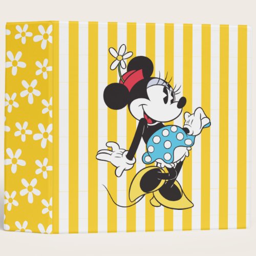 Classic Minnie Mouse 3 Ring Binder
