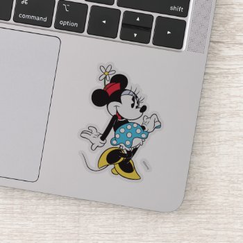 Classic Minnie Mouse 3 Sticker by MickeyAndFriends at Zazzle