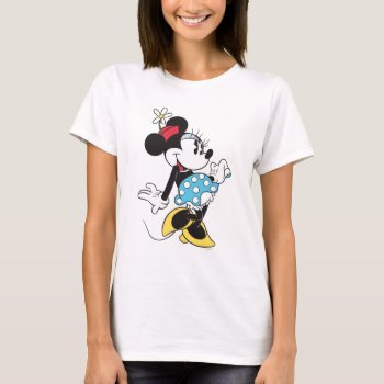 Classic Minnie Mouse 3 T-shirt by MickeyAndFriends at Zazzle
