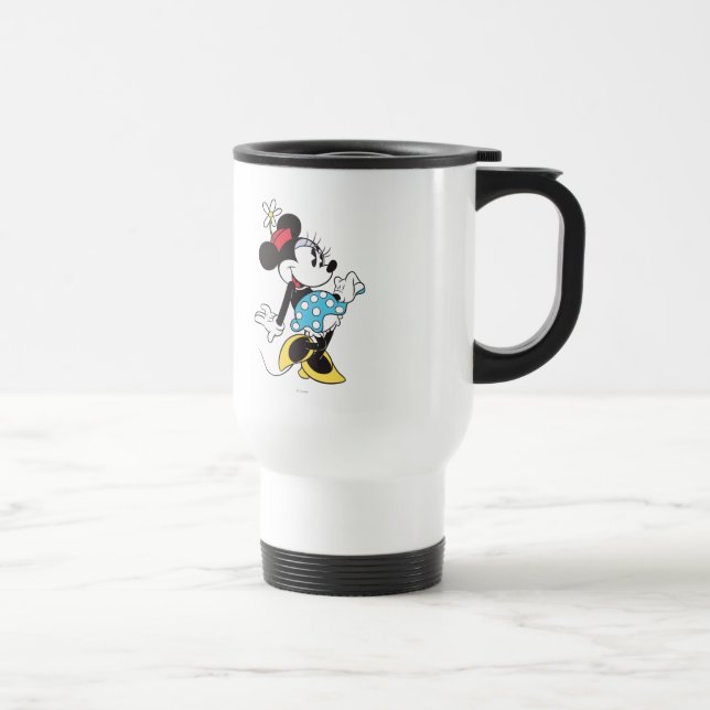 Classic Minnie Mouse 3 Travel Mug (Right)