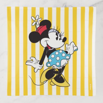 Classic Minnie Mouse 3 Trinket Tray by MickeyAndFriends at Zazzle
