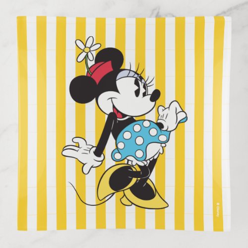 Classic Minnie Mouse 3 Trinket Tray