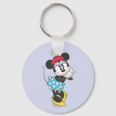 Classic Mickey, Angry Keychain, Zazzle