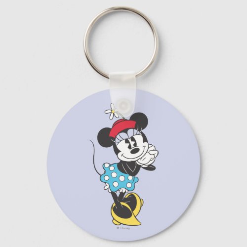 Classic Minnie Mouse 4 Keychain