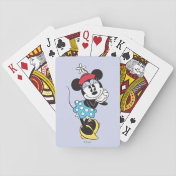 Classic Minnie Mouse 4 Playing Cards by MickeyAndFriends at Zazzle