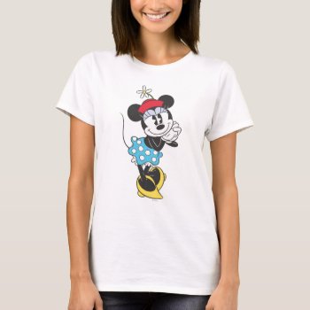 Classic Minnie Mouse 4 T-shirt by MickeyAndFriends at Zazzle