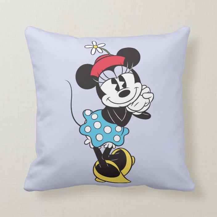 minnie mouse throw pillow