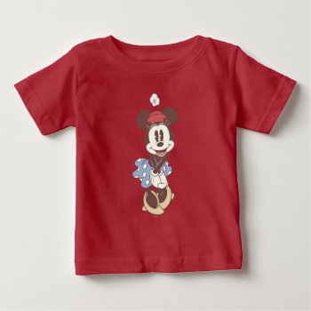 Classic Minnie Mouse 7 Baby T-shirt by MickeyAndFriends at Zazzle
