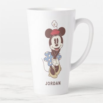 Classic Minnie Mouse 7 Latte Mug by MickeyAndFriends at Zazzle