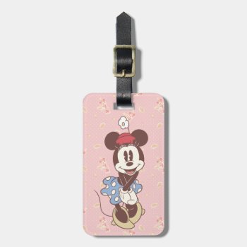 Classic Minnie Mouse 7 Luggage Tag by MickeyAndFriends at Zazzle
