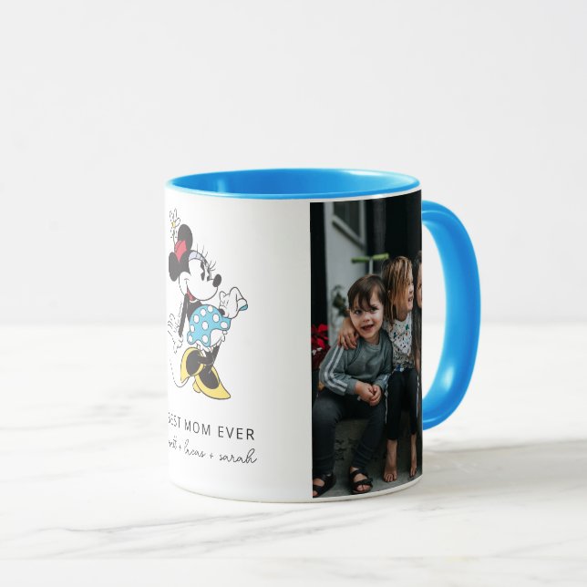 Classic Minnie Mouse | Best Mom Ever Mug (Front Right)