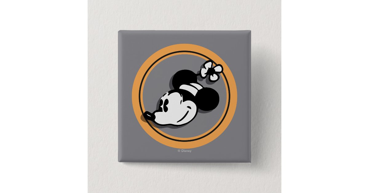 Classic Minnie Mouse Button | Zazzle
