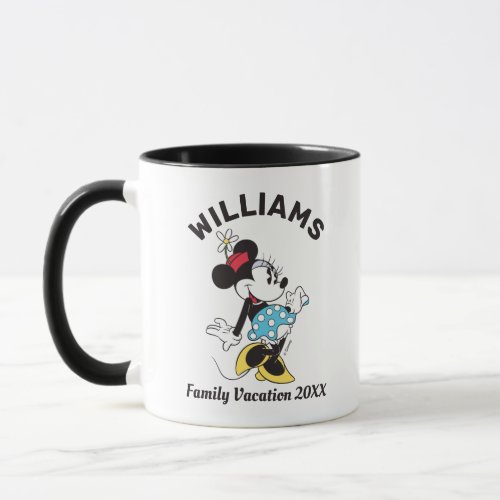 Classic Minnie Mouse  Family Vacation Mug