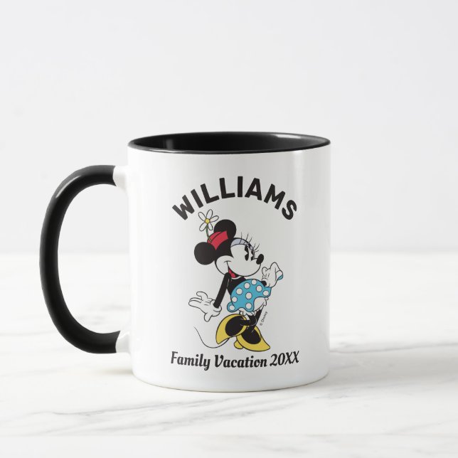 Classic Minnie Mouse | Family Vacation Mug (Left)