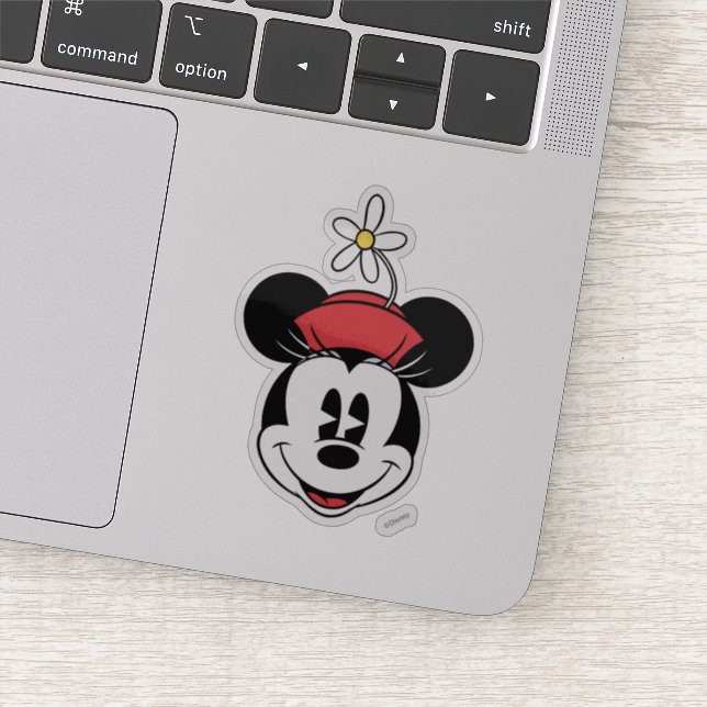 Classic Minnie Mouse | Family Vacation & Year Sticker (Detail)