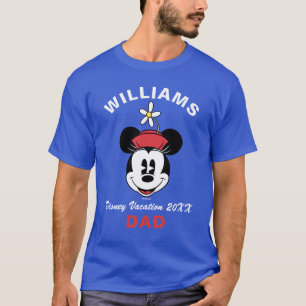 Classic Minnie Mouse   Family Vacation & Year T-Shirt