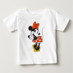 Classic Minnie Mouse Hands Clasped Pose Baby T-Shirt