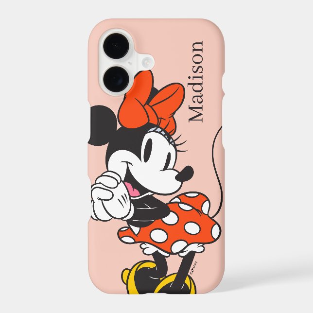 Classic Minnie Mouse Hands Clasped Pose Case-Mate iPhone Case (Back)