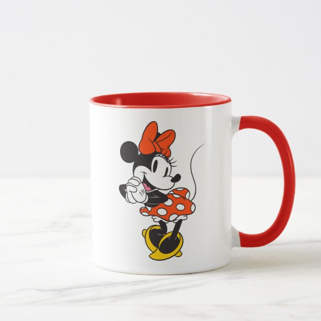 Classic Minnie Mouse Hands Clasped Pose Mug (Right)