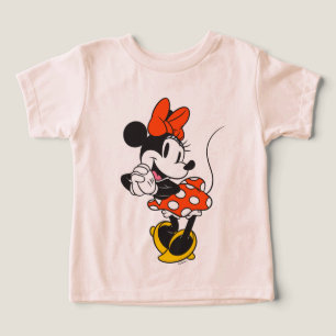 Classic Minnie Mouse Hands Clasped Pose Toddler T-shirt