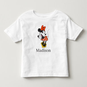 Classic Minnie Mouse Hands Clasped Pose Toddler T-shirt