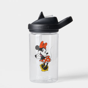 Classic Minnie Mouse Hands Clasped Pose Water Bottle