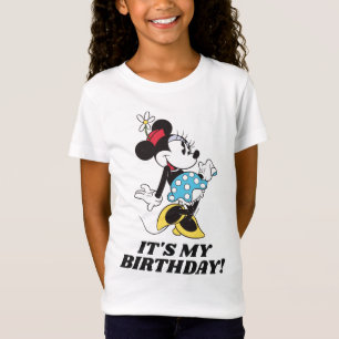 Classic Minnie Mouse It's My Birthday T-Shirt