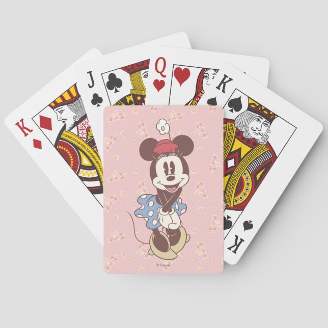 Classic Minnie Mouse Poker Cards (Back)